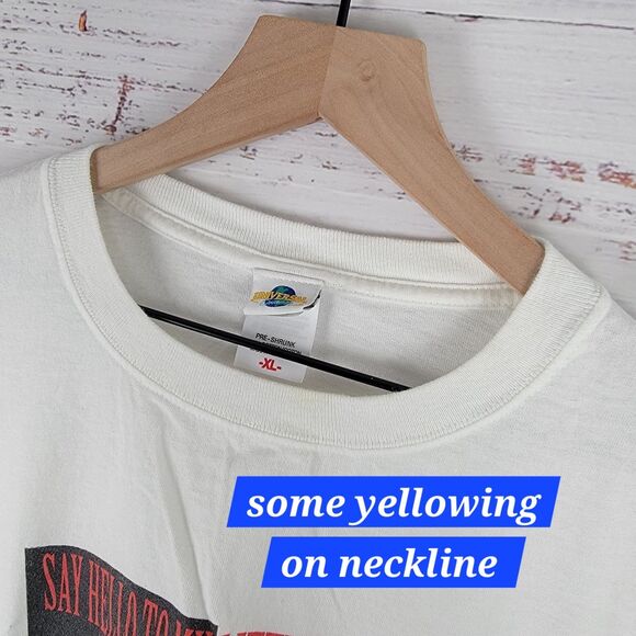 Universal Studios Dr. Seuss Say Hello To My Little Friends Sz XL Scarface Shirt - Picture 5 of 8